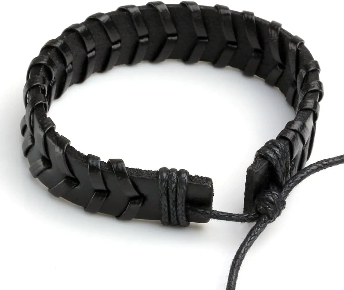 Punk Gothic Leather Bracelet for Men Women Spike Cuff Bangle Cross Bracelet Adjustable Goth Jewelry