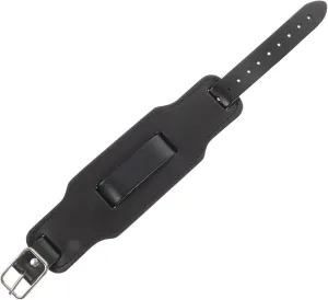 Punk Style PU Leather Bracelet for Men Unique Wrist Decor for Street Dancers and Hip Hop Fans Fashionable Wrist Chain Accessory