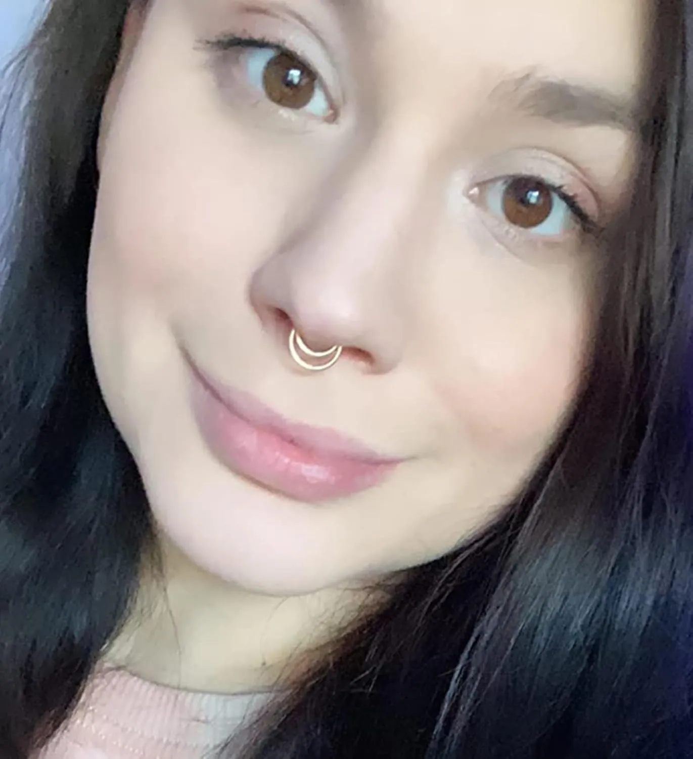 QWALIT Fake Nose Rings & Septum Piercings - Clip On, Non-Piercing, Faux Nose Rings & Hoops for Women & Men