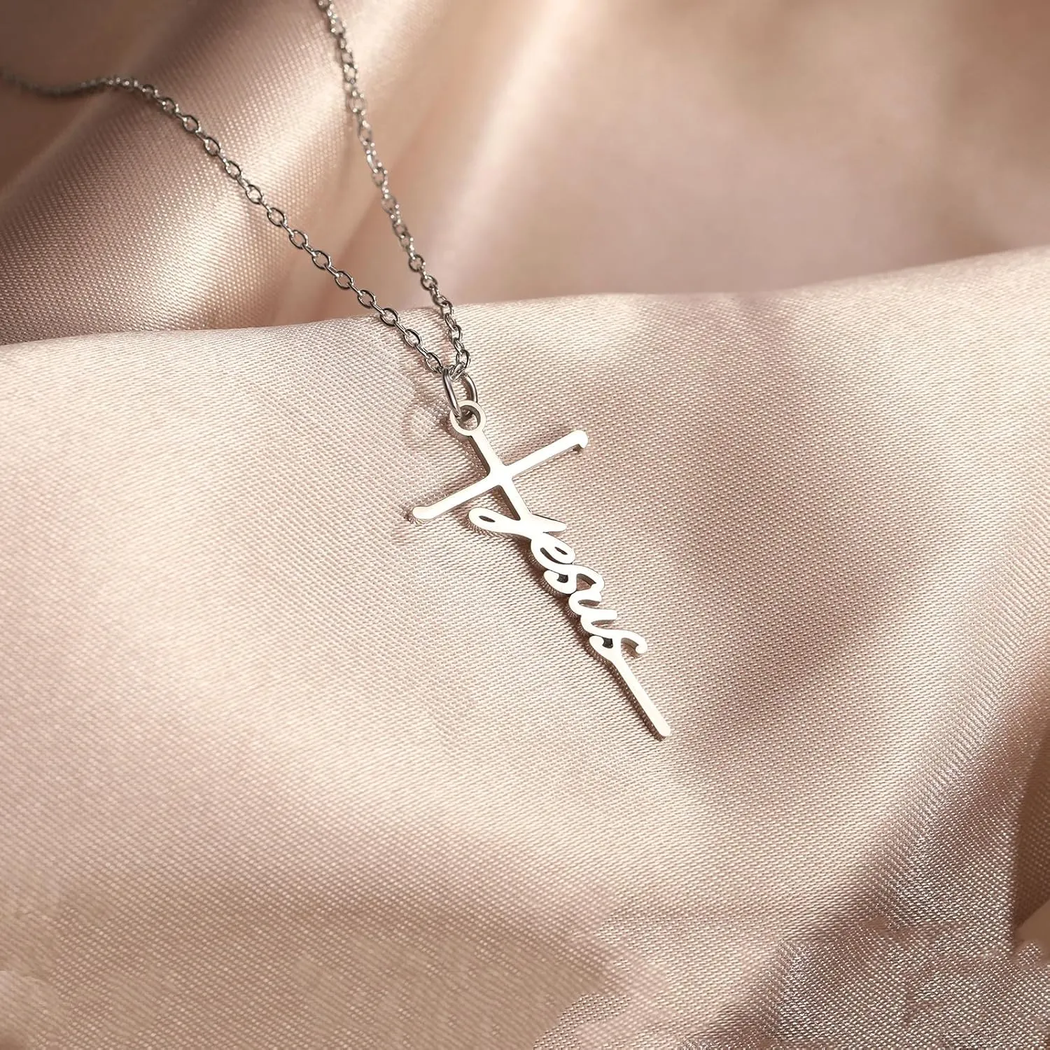RAYSTAR Faith Cross Necklace for Women Religious Christian Jewelry Gifts for Women Girls Mom Wife Grandma,Unique Birthday Gifts for Women