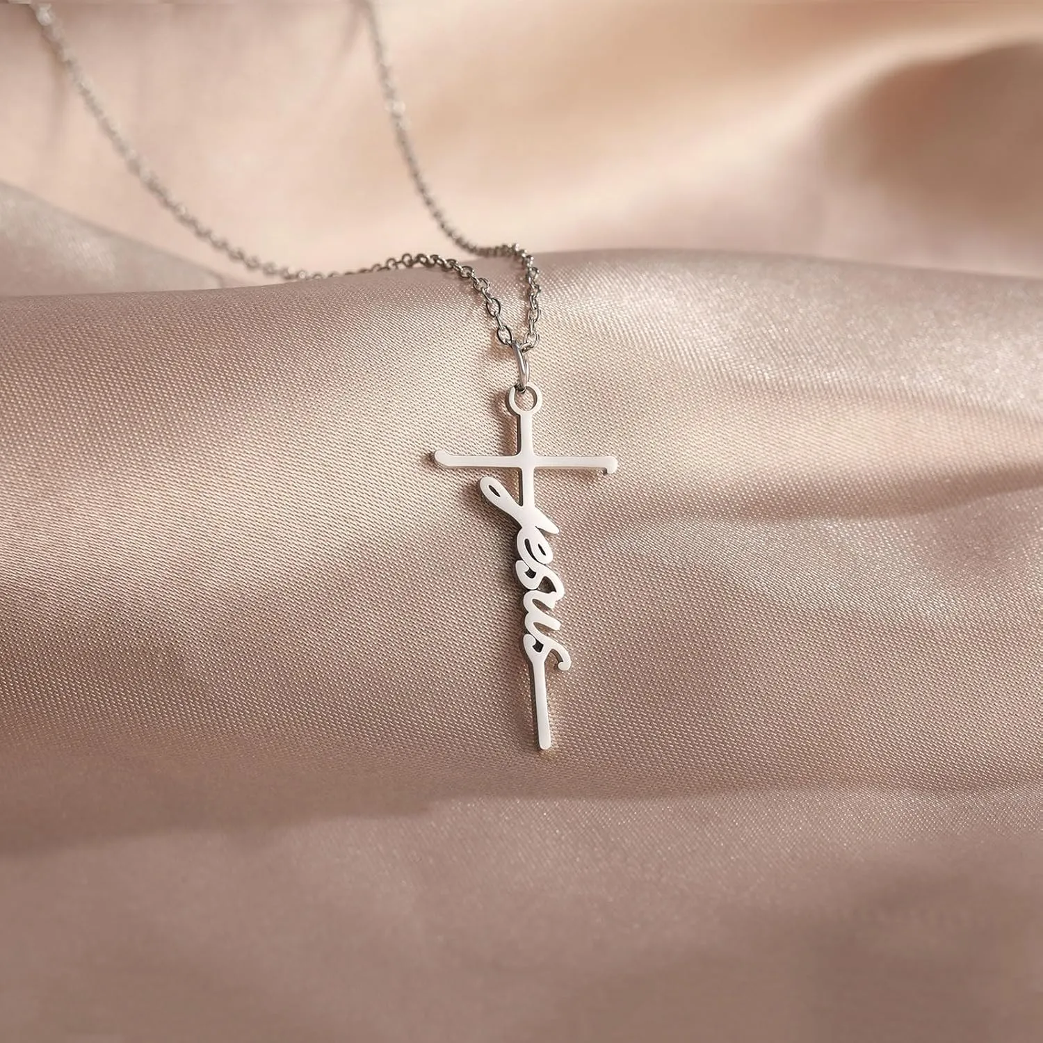 RAYSTAR Faith Cross Necklace for Women Religious Christian Jewelry Gifts for Women Girls Mom Wife Grandma,Unique Birthday Gifts for Women