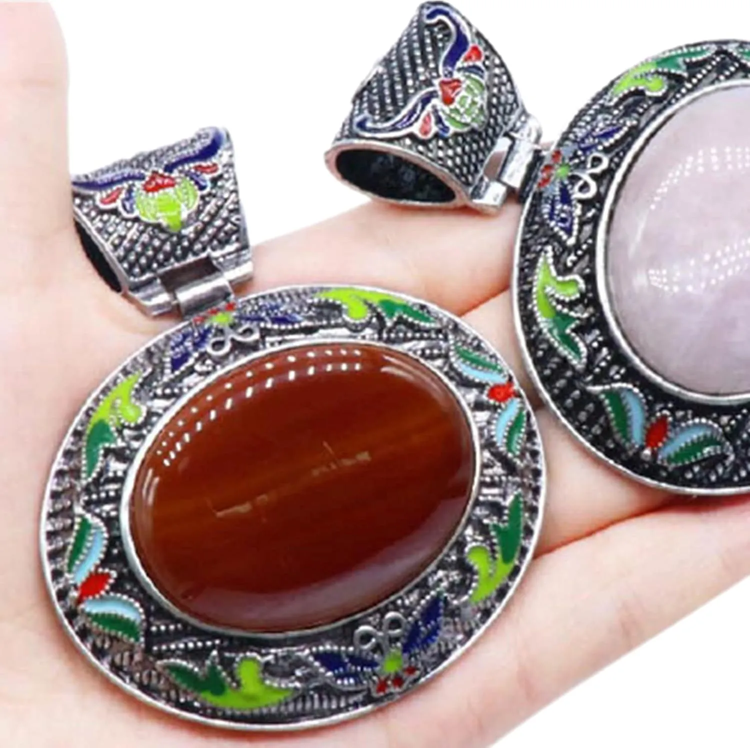 Real Carnelian Crystal Necklace Valentine's Day Gifts for Women Raw Gemstone Chakra Healing Stones Genuine Red Crystal Pendant Energy Spiritual Jewelry, USA
