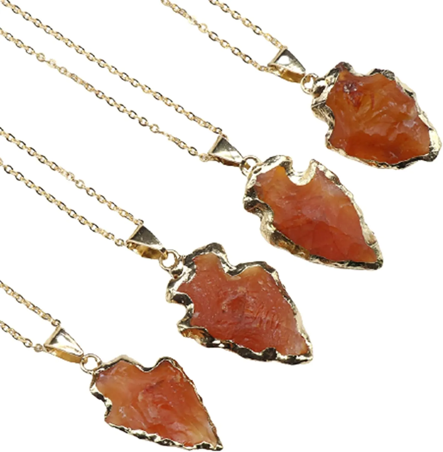 Real Carnelian Crystal Necklace Valentine's Day Gifts for Women Raw Gemstone Chakra Healing Stones Genuine Red Crystal Pendant Energy Spiritual Jewelry, USA