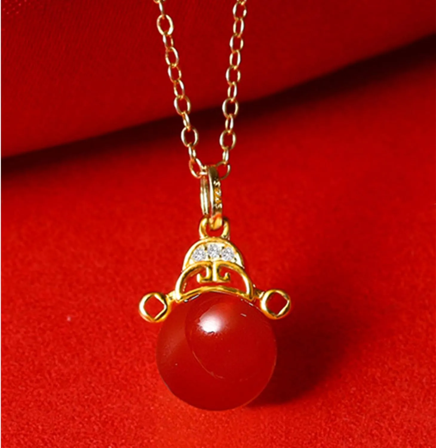 Real Carnelian Crystal Necklace Valentine's Day Gifts for Women Raw Gemstone Chakra Healing Stones Genuine Red Crystal Pendant Energy Spiritual Jewelry, USA