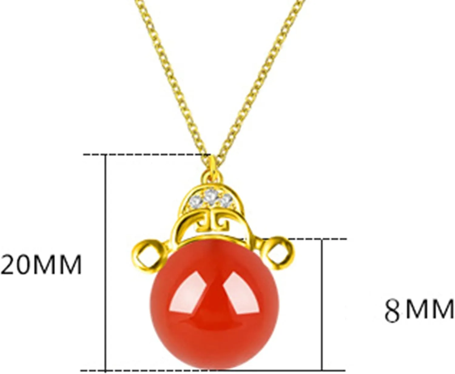Real Carnelian Crystal Necklace Valentine's Day Gifts for Women Raw Gemstone Chakra Healing Stones Genuine Red Crystal Pendant Energy Spiritual Jewelry, USA