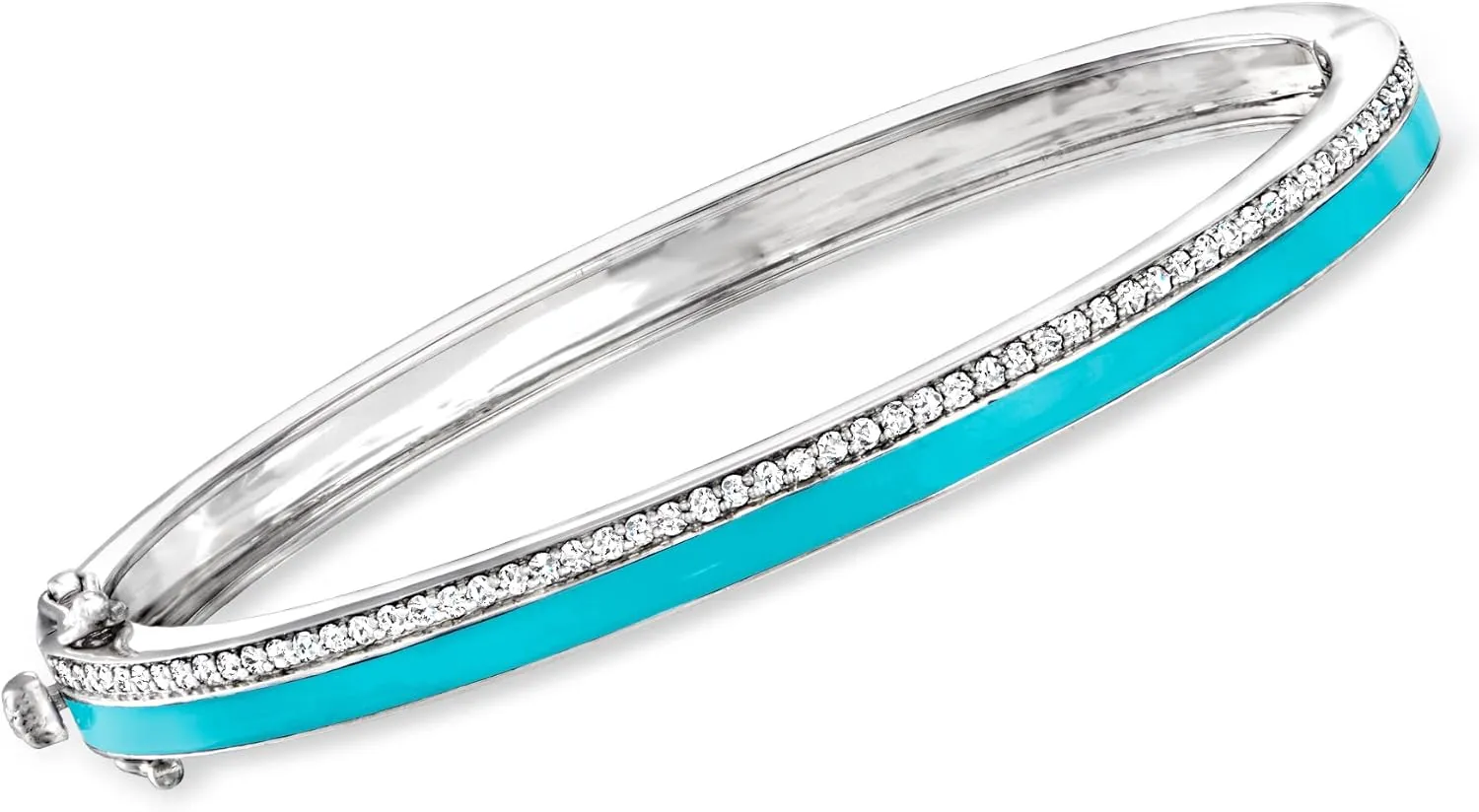 Ross-Simons "Spring Stack Set Of 5 Bangle Bracelets in Sterling Silver