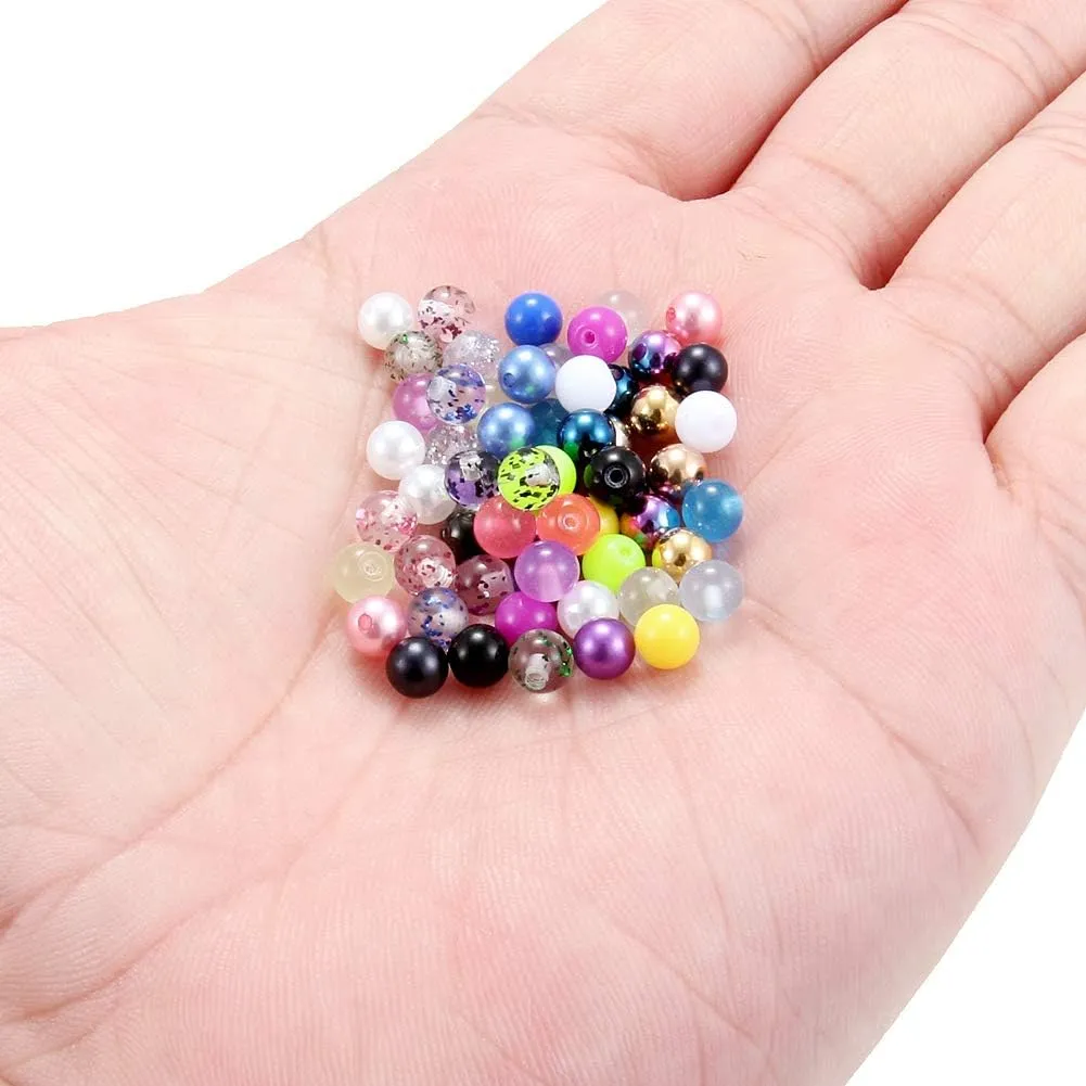 Ruifan 60-80PCS 316L Surgical Steel Replacement Balls Body Jewelry Piercing Barbell Parts 16G 14G Women Men