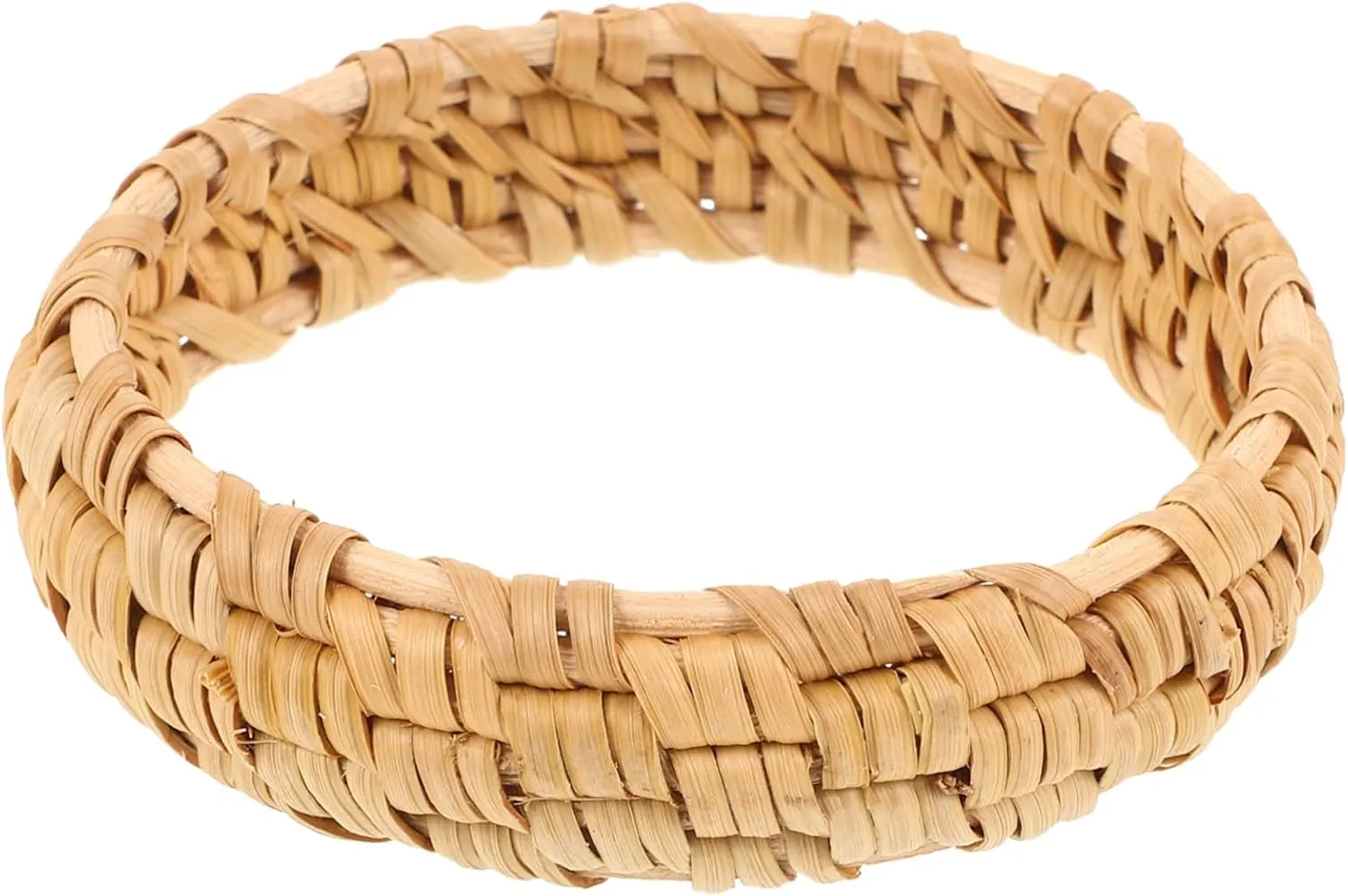 Rustic Woven Bracelet for Women Ethnic Braided Bangle Handmade Natural Style for Any Outfit Durable Unique Accessory