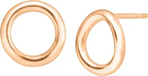 Silpada 'Karma' Open Circle Stud Earrings in Sterling Silver