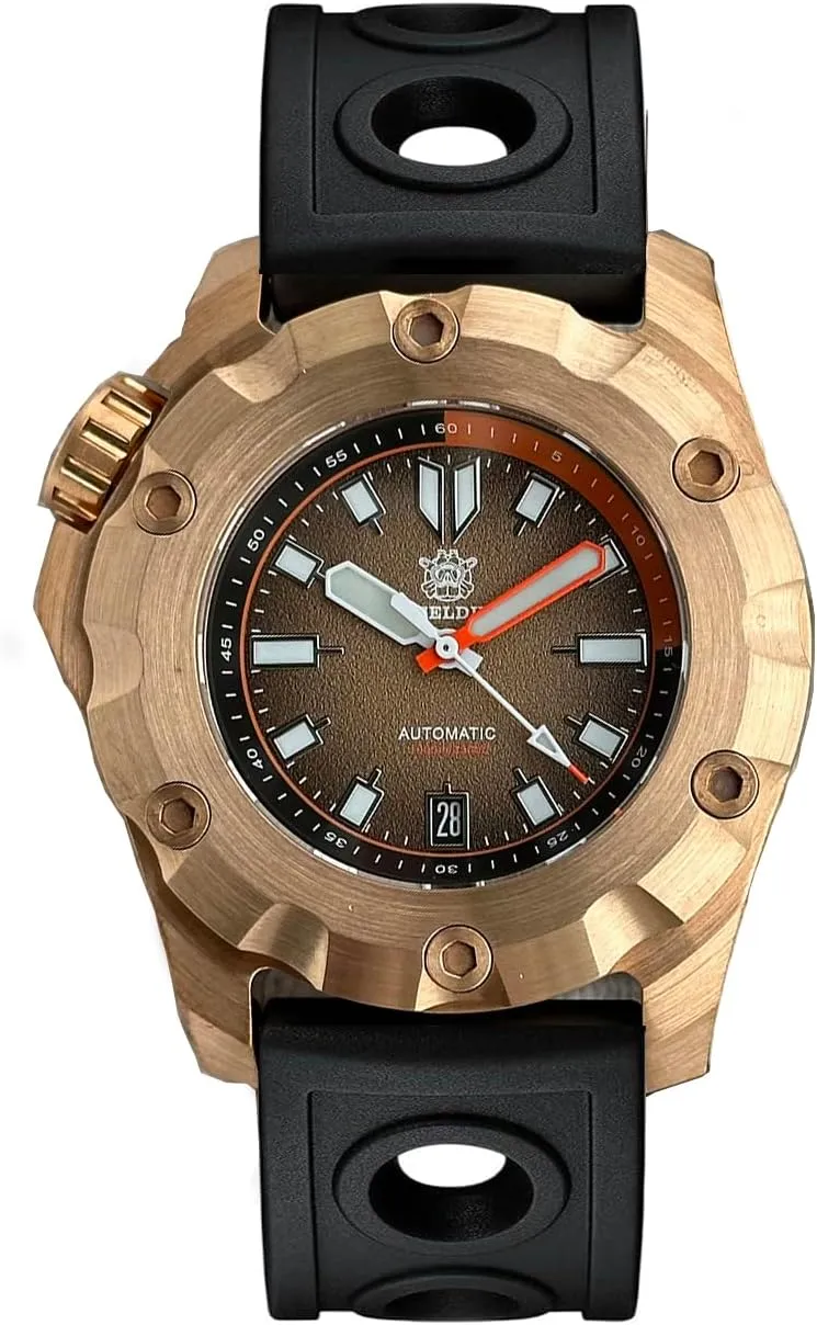 STEELDIVE SD1942S Solid Bronze Men Watches NH35 1000M Waterproof Collection Dive Watch