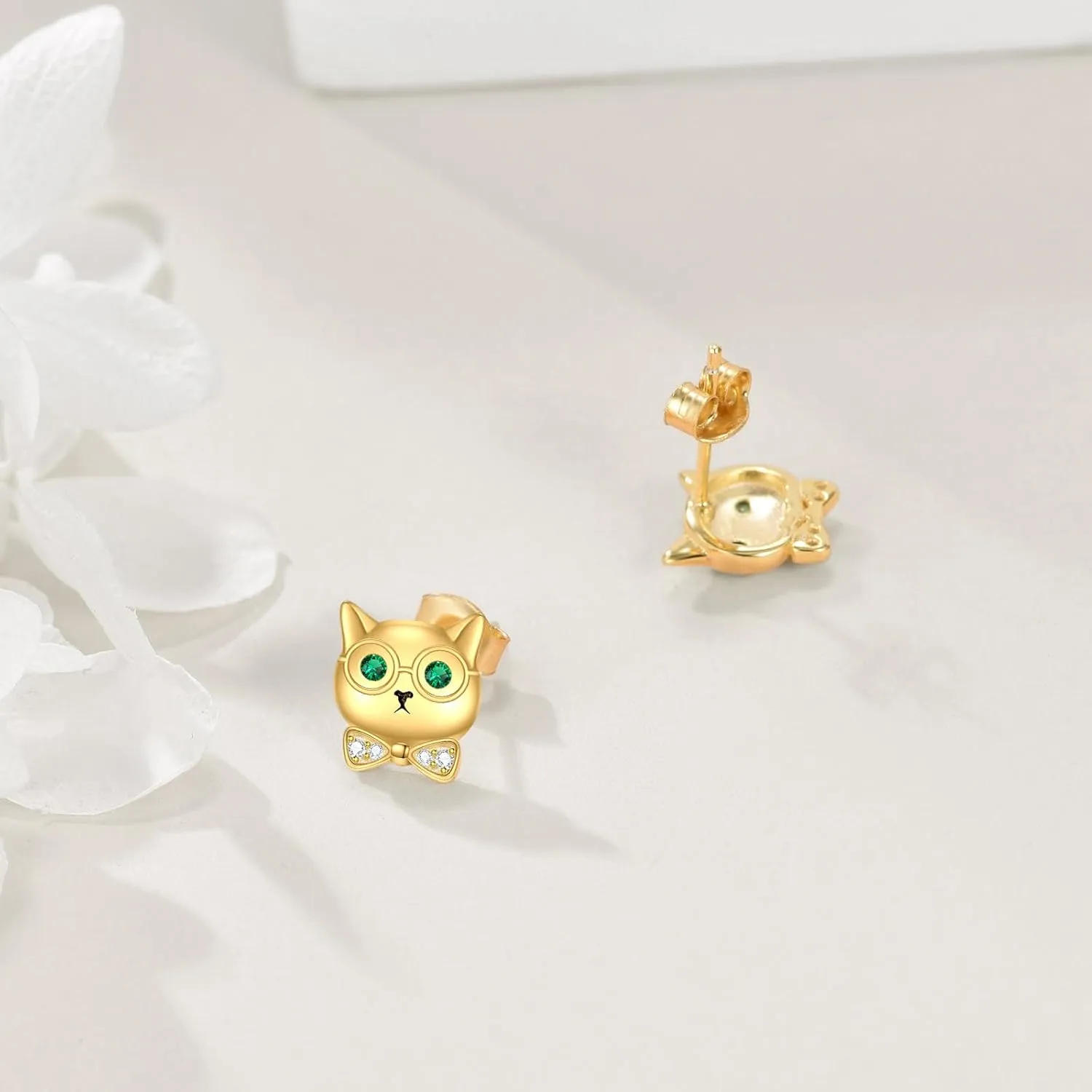 Sterling Silver Earrings Studs Cute Animal Jewelry Gifts for Women Girls