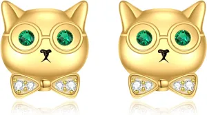 Sterling Silver Earrings Studs Cute Animal Jewelry Gifts for Women Girls