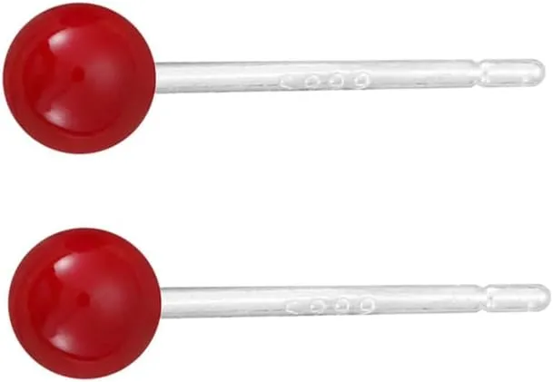 Tiny Round Ball Cartilage Stud Earrings for Women Hypoallergenic 925 Sterling Silver Enamel Bead Ball Tragus Tiny Small Studs Earring Cute Birthday Jewelry Gifts for Everyday