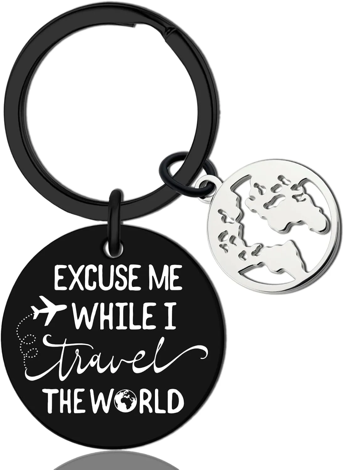 Travel Gifts for Women Unique Gifts for Travelers Women Creative Travel Keychain Gift for International Travelers Cool Stuff Traveler Accessories Traveling Gift Ideas