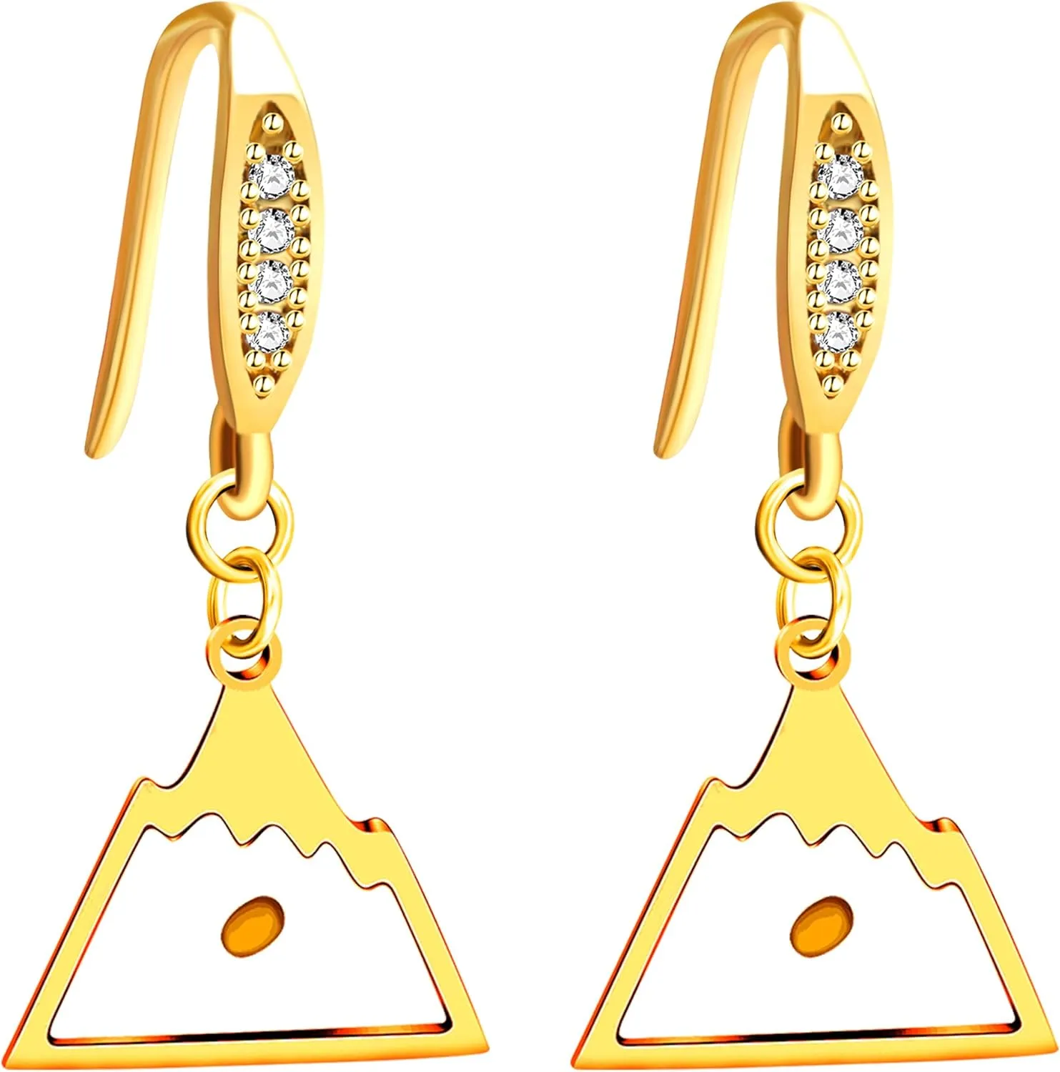 Uloveido Stainless Steel Christian Real Mustard Seed Earrings for Women, Faith As Small As A Mustard Seed Can Move Mountains Faith Jewelry Gift/Christian Charm Inspirational Gift Gifts for Her