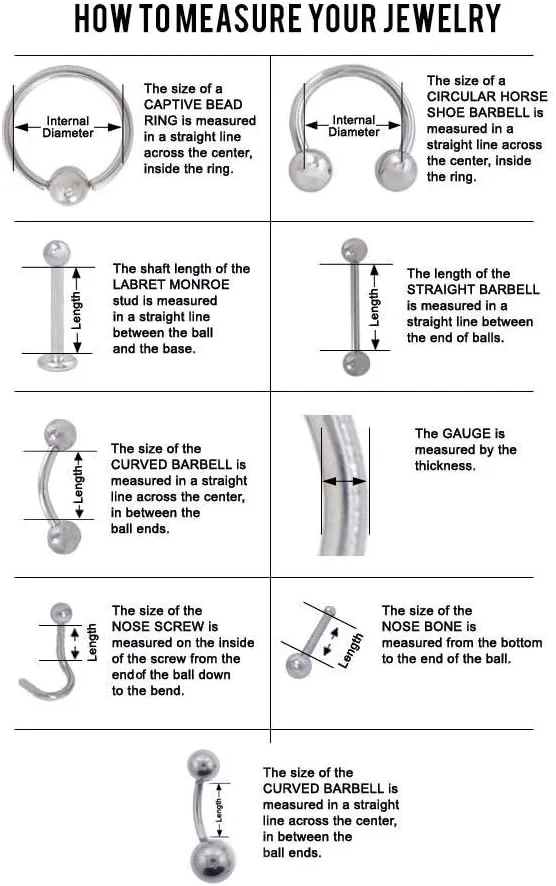Unique Design Captive Bead Twister Ring - Great for Belly Navel Piercing - 14ga 316L Surgical Steel