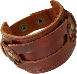 VALICLUD Bracelet African Tribal Style Bangle Punk Jewelry Handmade Bracelets for Men and Women