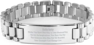Whether You Have One Day or One Thousand Days Bracelet,Sobriety Gifts for Men Women,Gifts for Sobriety,Sobriety Bracelet,Serenity Prayer,Sober Gifts,Ladder Bracelet