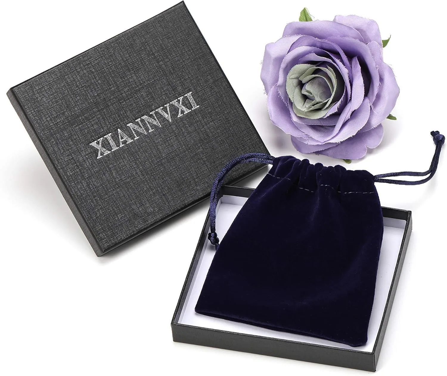XIANNVXI Black Obsidian Necklace Mothers Day Gifts Healing Crystal Stone Necklaces Heart Pendant Necklace Natural Spiritual witchcraft Reiki Quartz jewelry for Women Girlfriend Wife