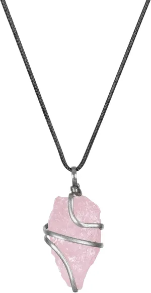 YATSKIA Black Tourmaline Necklace - Tourmaline Necklace - Healing Spiritual Crystal Necklaces - Black Tourmaline Jewelry - Raw Crystal Necklace Pendant