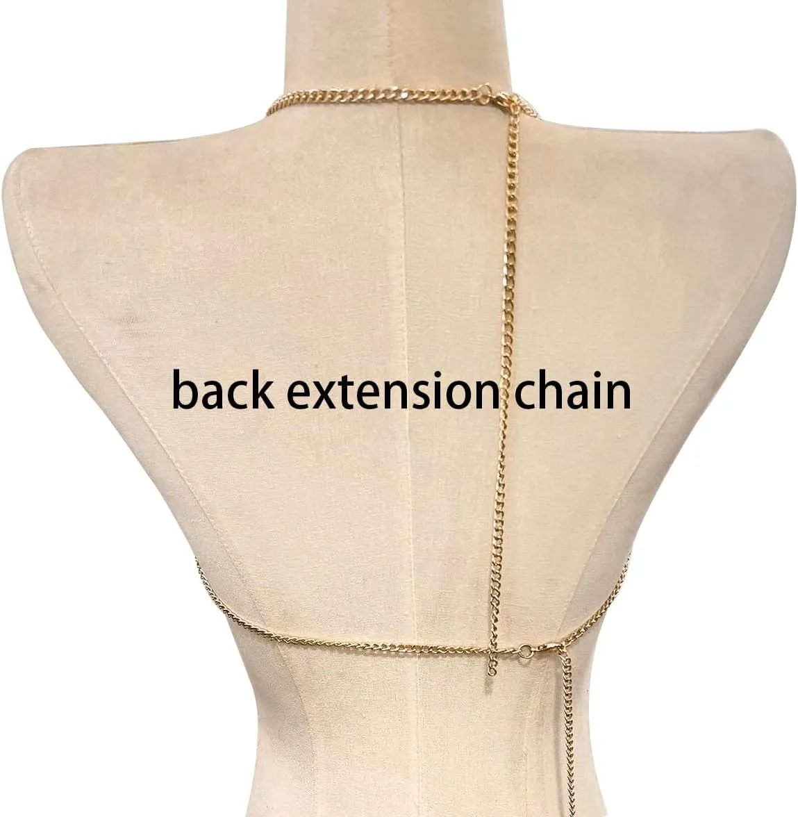 YWCUTE Women's Sexy Body Chain Multi layer Chest Chain Fashion Bra Chain Accessories Gift Body Jewelry