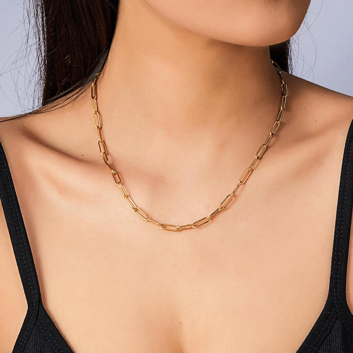 Zodiac Necklace Zodiac Constellation Layered Necklace Stainless Steel Tarot Card Pendant 14k Gold Plated Necklace Jewelry Gift for Women